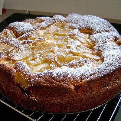 Gâteau aux pommes de Normandie